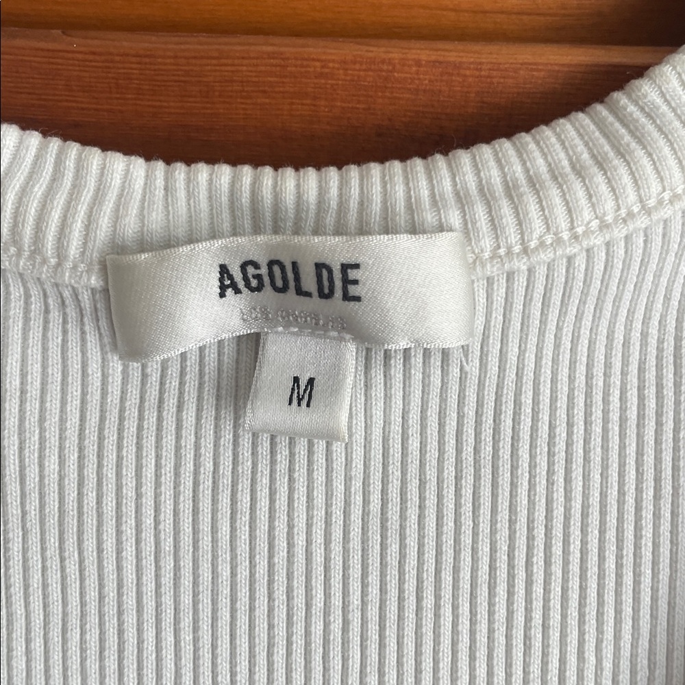Agolde Ribbed Tank - Picture 2 of 2